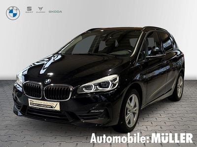Schwarz Gebraucht 2020 BMW 218 Active Tourer Advantage Van / Kleinbus | 20.810 € (Teuer)