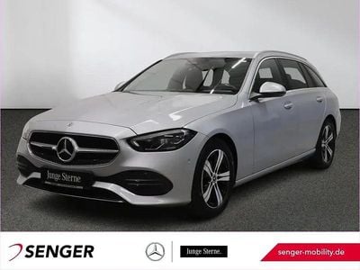 Lack hightechsilber Gebraucht 2021 Mercedes C200 Avantgarde Kombi | 31.650 € (Fairer Preis)