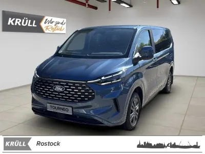 Ny Ford Tourneo Custom Titanium 150 HK (110 kW) 2026 Blå Van