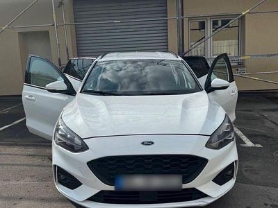 Gebraucht Ford Focus ST-Line 150 PS (110 kW) 2019 Weiß Kombi