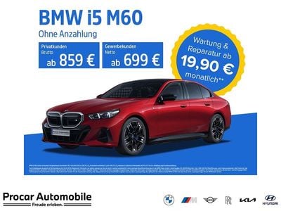 Nuova BMW i5 M Sport 442 kW (601 CV) 2026 Bianco Berlina