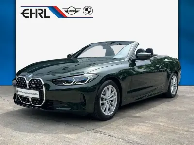 Gebraucht BMW 420 Cabriolet Sport Line 184 PS (135 kW) 2022 Grün Cabrio