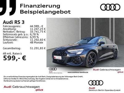 Schwarz Gebraucht 2022 Audi RS3 Ambiente Limousine | 44.989 € (Guter Preis)