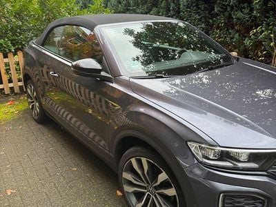 Gebraucht VW T-Roc Cabriolet R-line 150 PS (110 kW) 2021 Grau Cabrio