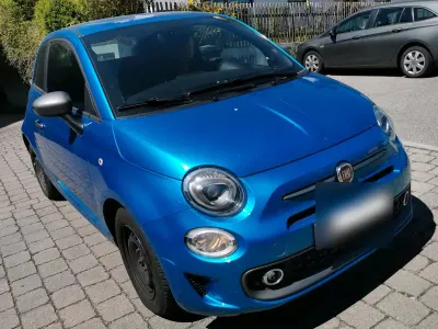 Begagnad Fiat 500S S 69 HK (50 kW) 2018 Blå Sedan