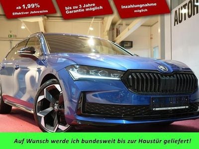 Blau Gebraucht 2025 Skoda Superb SportLine Kombi | 39.999 € (Fairer Preis)