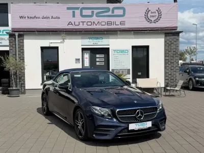 Gebraucht Mercedes E400 AMG 340 PS (250 kW) 2020 Blau Cabrio