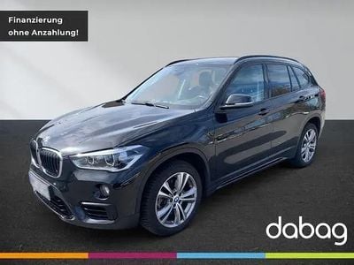 Brugt BMW X1 Sport Line 190 HK (139 kW) 2018 Sort SUV