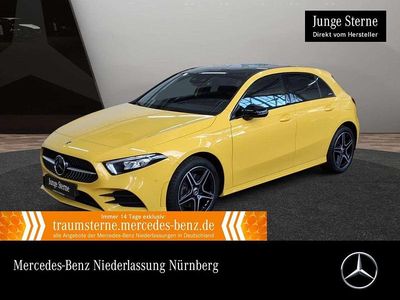Sonnengelb Gebraucht 2021 Mercedes A250 AMG Limousine | 25.890 € (Guter Preis)