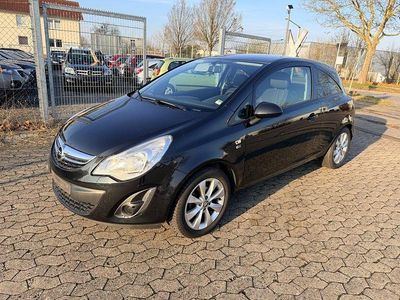 Gebraucht Opel Corsa 69 PS (50 kW) 2012 Schwarz Kleinwagen