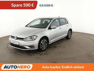 Gebraucht VW Golf VII Sound 110 PS (80 kW) 2018 Silber Limousine