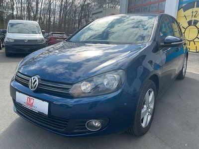 Usata VW Golf VI 183 CV (134 kW) 2010 Blu Utilitaria