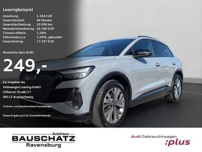 Gebraucht Audi Q4 e-tron Advanced 125 kW (170 PS) 2022 Grau SUV