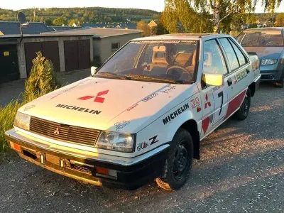 Gebraucht Mitsubishi Lancer 70 PS (51 kW) 1988 Weiß Limousine