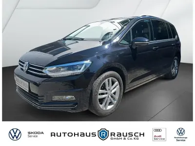 Gebraucht VW Touran Sound 150 PS (110 kW) 2017 Schwarz Van / Kleinbus