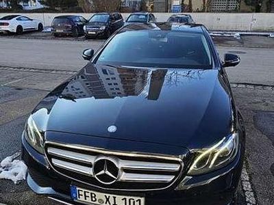 Brugt Mercedes E220 194 HK (142 kW) 2017 Blå Sedan