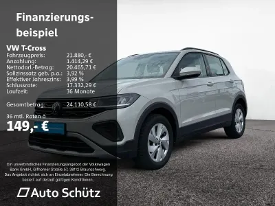 Gebraucht VW T-Cross Life 116 PS (85 kW) 2025 Grau SUV