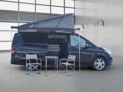 Brugt Mercedes V250 Marco Polo 200 HK (147 kW) 2016 Sort MPV