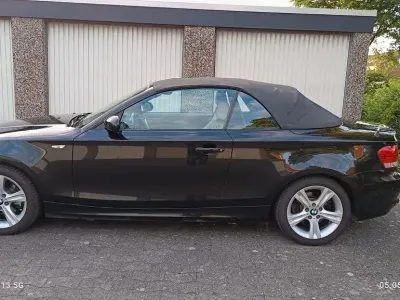Gebraucht BMW 120 Cabriolet 170 PS (125 kW) 2008 Schwarz Cabrio
