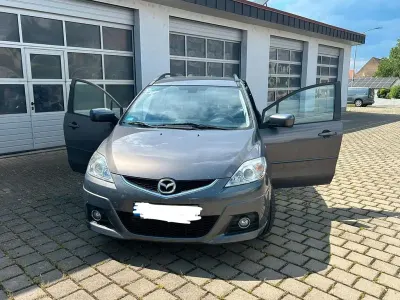 Gebraucht Mazda 5 Active 116 PS (85 kW) 2009 Grau Van / Kleinbus