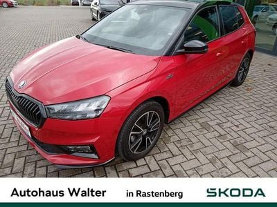 Gebraucht Skoda Fabia Monte Carlo 116 PS (85 kW) 2025 Velvet rot Kleinwagen