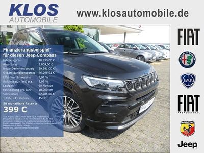 Solid black (schwarz) Neu 2025 Jeep Compass Summit SUV | 40.990 € (Fairer Preis)