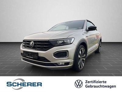 Usata VW T-Roc Cabriolet R-line 150 CV (110 kW) 2021 Argento Cabrio