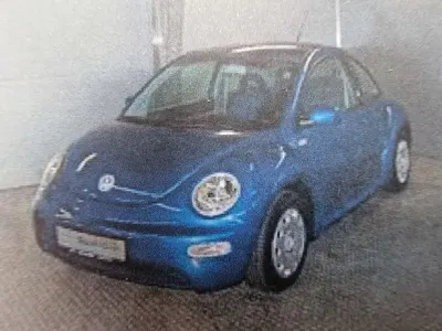 Gebraucht VW New Beetle 90 PS (66 kW) 2002 Blau Kleinwagen