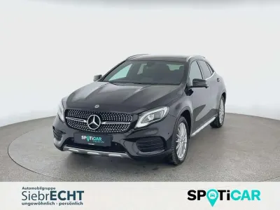 Brugt Mercedes GLA250 AMG line 211 HK (155 kW) 2019 Sort SUV
