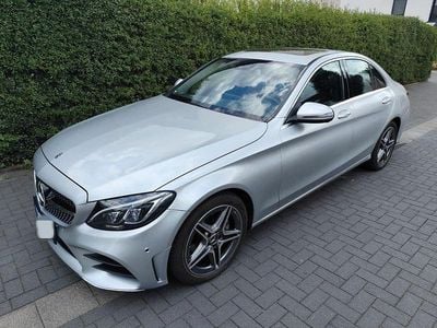 Gebraucht Mercedes C220 AMG 170 PS (125 kW) 2018 Silber Limousine