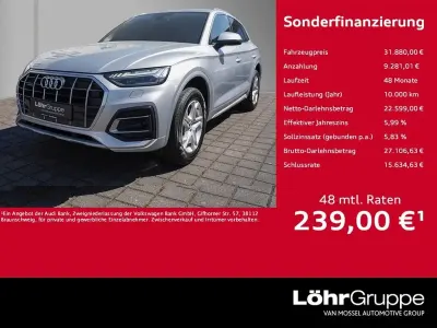 Gebraucht Audi Q5 Advanced Plus 204 PS (150 kW) 2022 Florettsilber metallic SUV