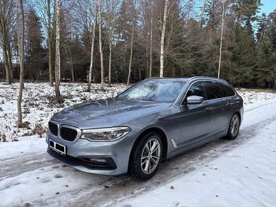 Grau Gebraucht 2018 BMW 530 Sport Line Kombi | 22.990 € (Fairer Preis)