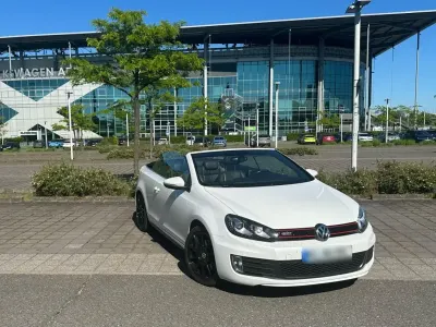 Gebraucht VW Golf Cabriolet GTI 211 PS (155 kW) 2012 Weiß Cabrio