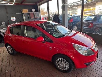 Gebraucht Opel Corsa Edition 87 PS (63 kW) 2010 Rot Kleinwagen