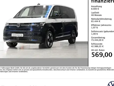 Nuova VW Multivan 150 CV (110 kW) 2026 Blu Monovolume