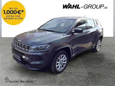 Gebraucht Jeep Compass Night Eagle 131 PS (96 kW) 2022 Grau SUV