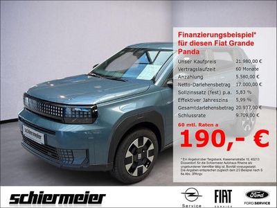 Neu Fiat Grande Panda Icon 110 PS (80 kW) 2025 Blau Kleinwagen