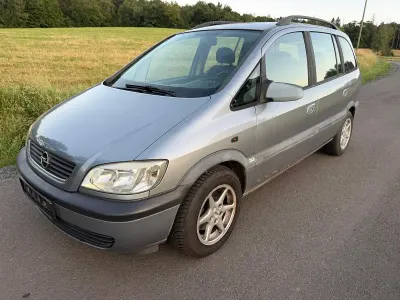 Gebraucht Opel Zafira 101 PS (74 kW) 2003 Grau Van / Kleinbus