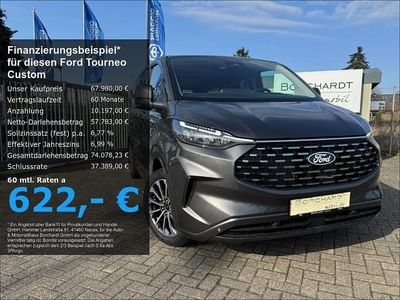 Neu Ford Tourneo Custom Titanium X 170 PS (125 kW) 2026 Magneticgrau (metallic) Van