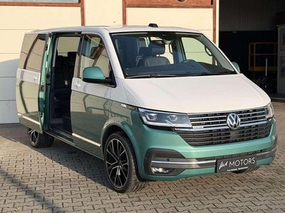 Second-hand VW Multivan Highline 204 CP (150 kW) 2022 Verde Monovolum