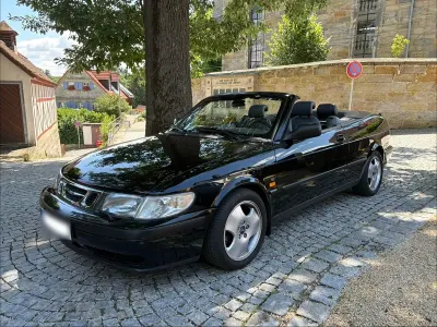 Gebraucht Saab 9-3 131 PS (96 kW) 1999 Schwarz Cabrio