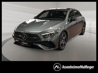 Grau metalliclack mountaingrau Gebraucht 2024 Mercedes A180 Limousine | 29.890 € (Etwas zu teuer)