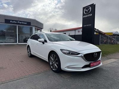 Gebraucht Mazda 6 194 PS (142 kW) 2020 Snowflake white Kombi