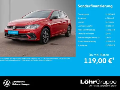 Gebraucht VW Polo Goal 116 PS (85 kW) 2025 Kings red metallic Kleinwagen