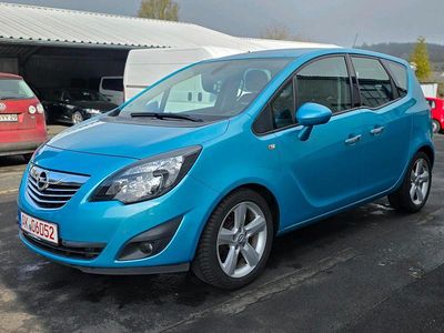 Gebraucht Opel Meriva Innovation 101 PS (74 kW) 2012 Blau Van / Kleinbus