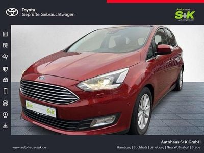 Cranberryrot metallic Gebraucht 2017 Ford C-MAX Titanium Van / Kleinbus | 14.980 € (Etwas zu teuer)