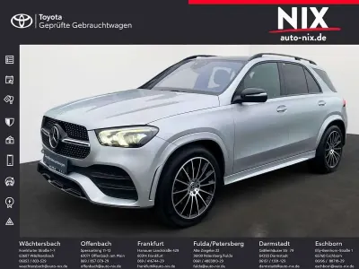 Brugt Mercedes GLE400 AMG line 330 HK (242 kW) 2020 Sølv SUV