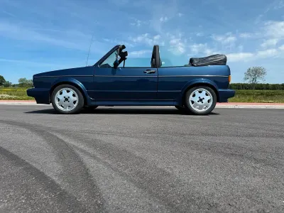 Gebraucht VW Golf Cabriolet 98 PS (72 kW) 1991 Blau Cabrio
