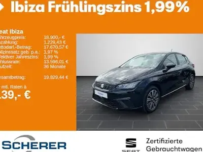 Usata Seat Ibiza Style 116 CV (85 kW) 2024 Nero Utilitaria