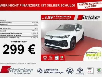 Brugt VW Tayron R-line 150 HK (110 kW) 2025 Hvid SUV
